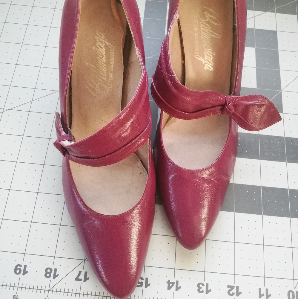 Vintage 1950s Kitten Heels Shoes